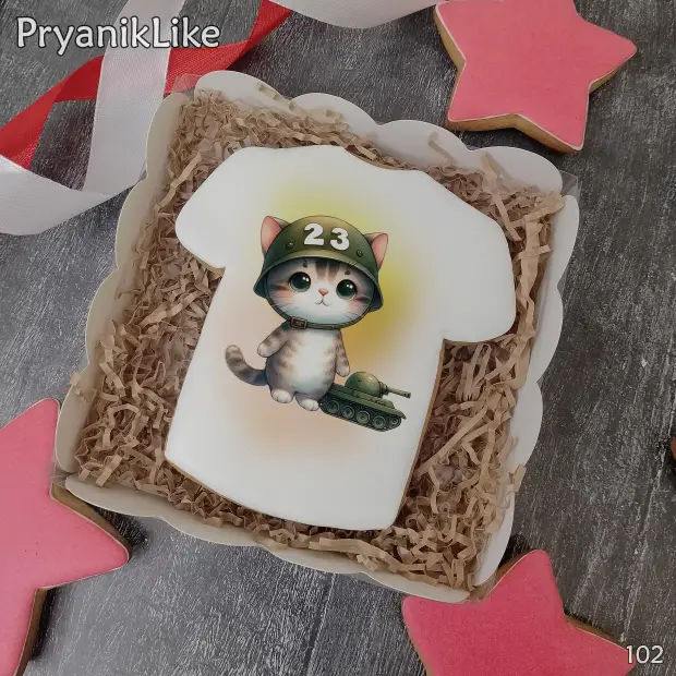 Пряник футболка (10-10 см.)